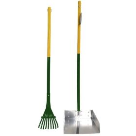 Four Paws Wee-Wee Pan and Rake Set Large - 1 count