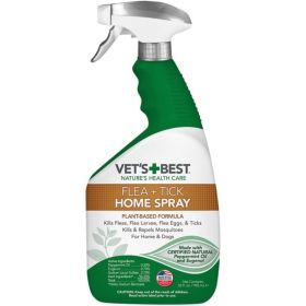 Vet's Best Flea & Tick Home Spray - 32 oz