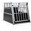 Dog Cage with Single Door 25.6"x35.8"x27.4"