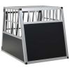 Dog Cage with Single Door 25.6"x35.8"x27.4"